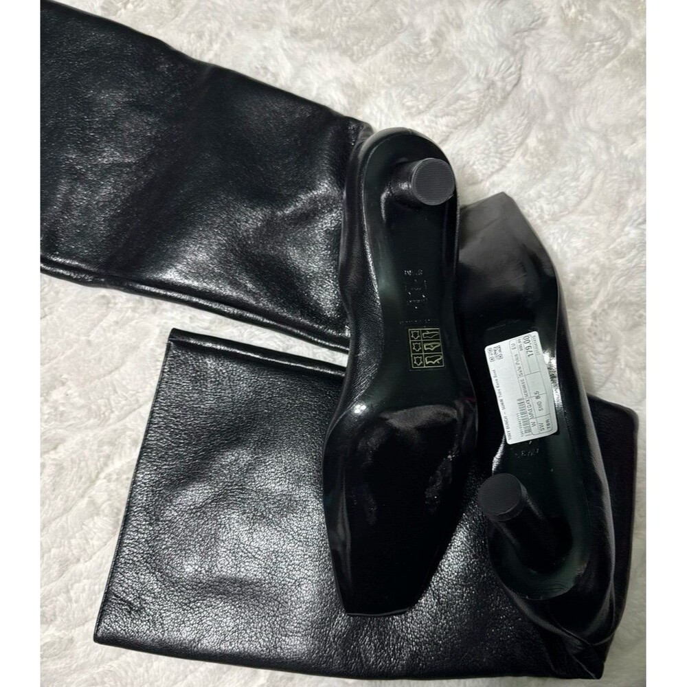 Tory Burch Knee-High Leather Boot - Picture 5 of 10